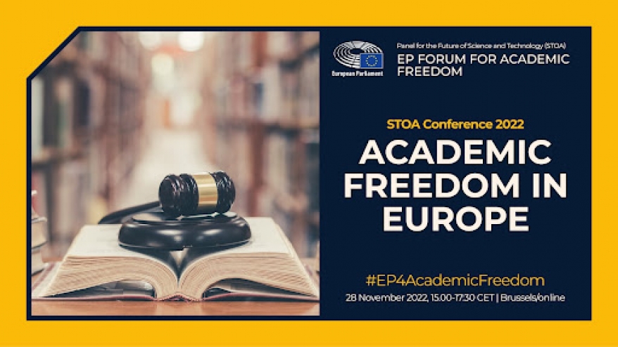 STOA Conference 2022 – Academic Freedom in Europe