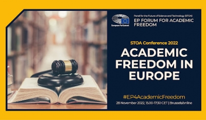 STOA Conference 2022 – Academic Freedom in Europe