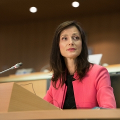 Mariya Gabriel at the European Parliament