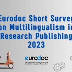 Eurodoc Short Survey on Multilingualism in Research Publishing 2023